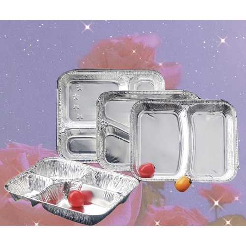 Suppliers for Compartment Disposable Aluminum Foil Fast Food Container