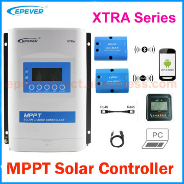 EPever Solar MPPT Charger Controller LCD 10A 20A 30A 40A Solar Regulator 12V 24V for Lead Acid Gel Seal Flood Lithium Batteries
