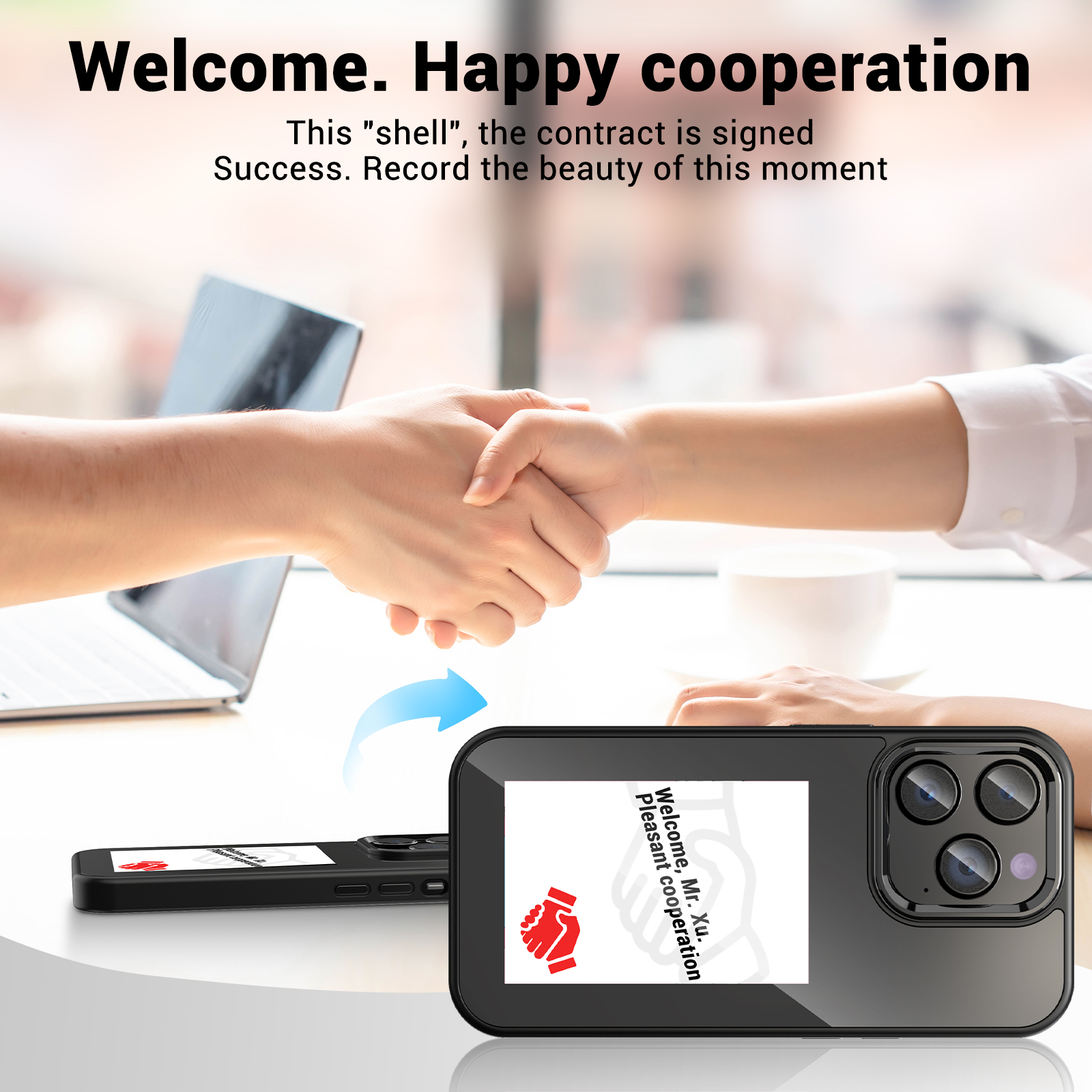 E-ink Screen Phone Case