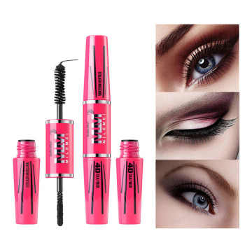 Milemei 4D Mascara Waterproof Thick Curling Long and Not Blooming Eye Makeup Thick Curling Growth Liquid Anti-sweat Tidy Party