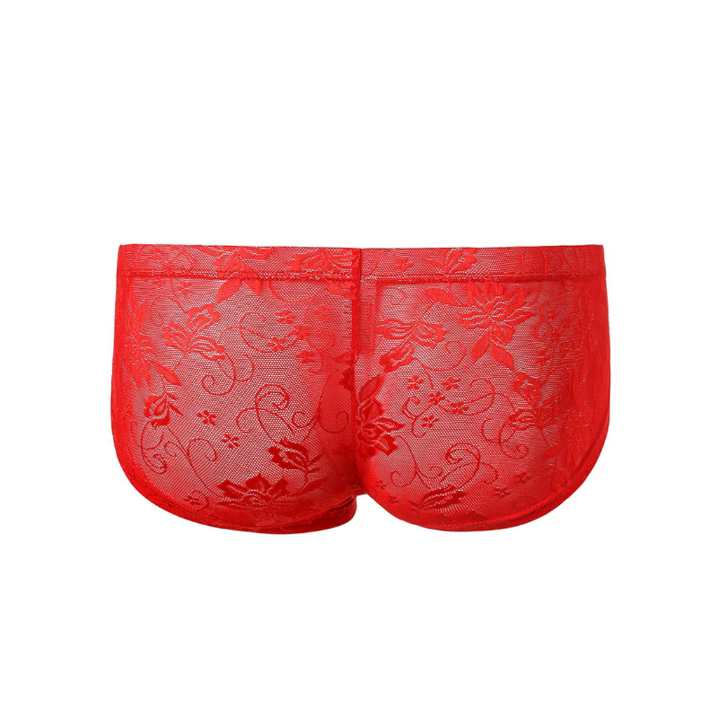 Fashion Sexy Full lace Strap Men's Underwear Men's Sexy Underwear Lingerie men's underwear sexy briefs Cueca Gay Male Panties