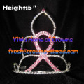 5inch Pink Ribbon Crowns Pageant Crowns