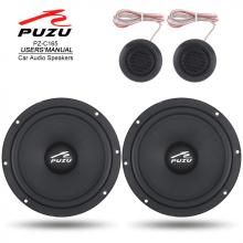 2Pcs 6.5 Inch Car audio speakers 180W Car Coaxial Full Range Frequency Stereo Speaker with Tweeter and Frequency Divider