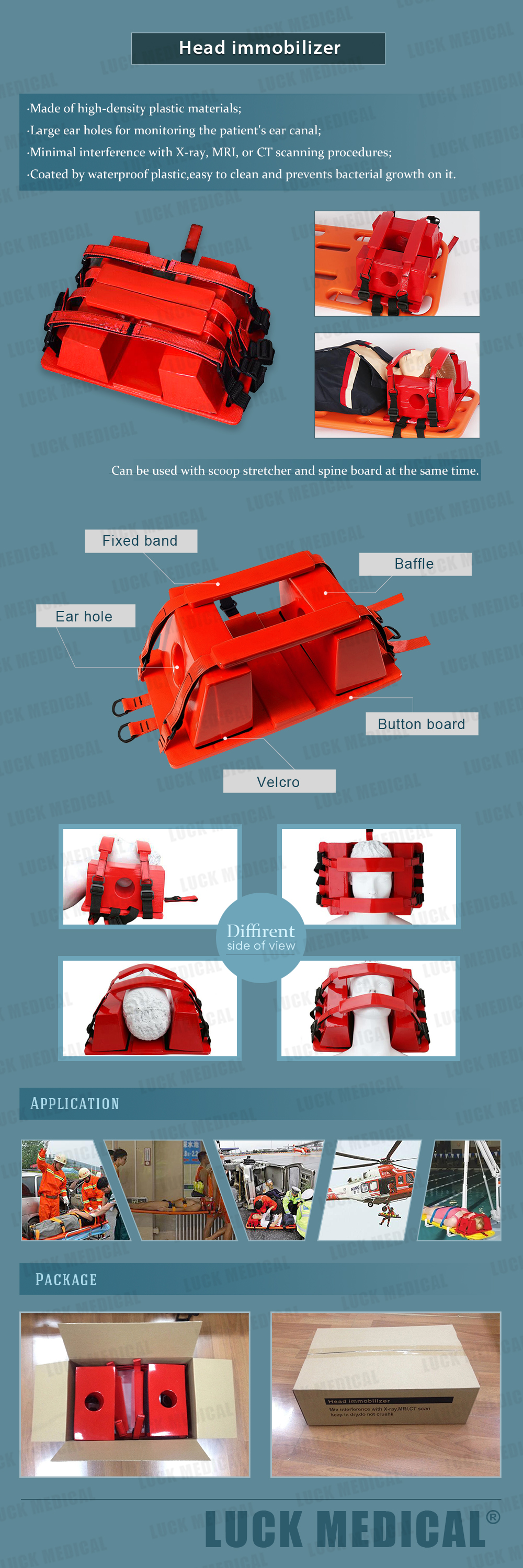 Describetion of Head immobilizer-Integrated