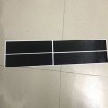 4Pc Black Car Door Stickers Carbon Fiber Plate Car Sticker Sill Scuff Cover Anti Scratch Decal Universal For All Car