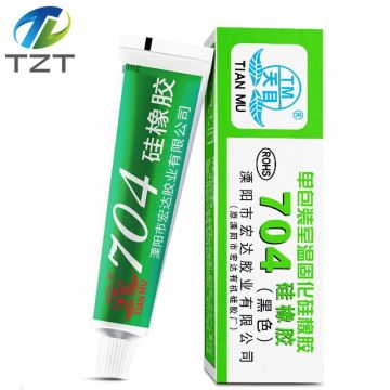 704 Fixed High Temperature Resistant Silicone Rubber Sealing Glue Waterproof New Insulating Electronic Sealant 2020 Hot