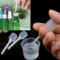 10PCS/set Disposable Pipettes for Perfume Bottle Safe Plastic Eye Dropper Transfer Graduated Pipettes for Lab Supplies