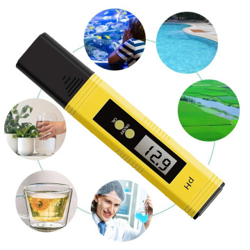 Digital LCD PH Meter Pen of Tester Water Quality Purity Test Tool Accuracy 0.1 Aquarium Pool Water Wine Automatic Calibration