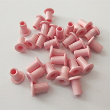 Porcelain Eye Textile Machine Parts Alumina Guide Wire Porcelain Eye Ceramic Eyelet Porcelain Bead