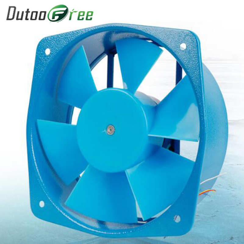 Dutoofree Single Flange 0.18a 65w Fan Axial Fan Blower Electric Box Cooling Fan Adjustable Wind Direction 220V/110V/380V