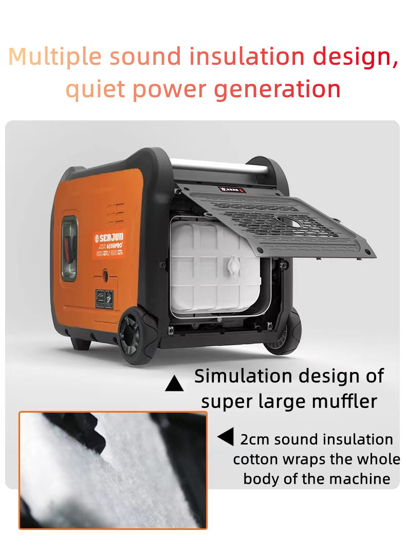 220v Domestic Silent Gasoline Generator