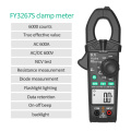 Mastfuyi FY3267S Clamp Meter Digital 6000Counts 600A AC Current Voltage Ture RMS NCV Frequency FlashLight