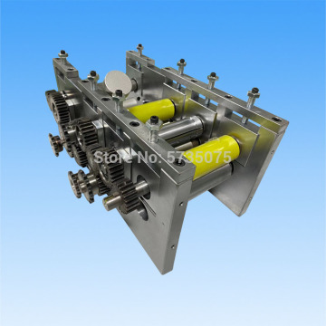 flat face mask machine parts small main body set roller with plate holder and gear/and children flat mask sheet machine parts