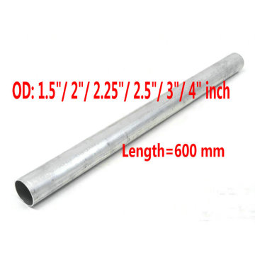38/51/57/63/76/102mm Length 600 mm Straight Turbo Intercooler Pipe Piping Aluminum Tube Tubing OD 1.5