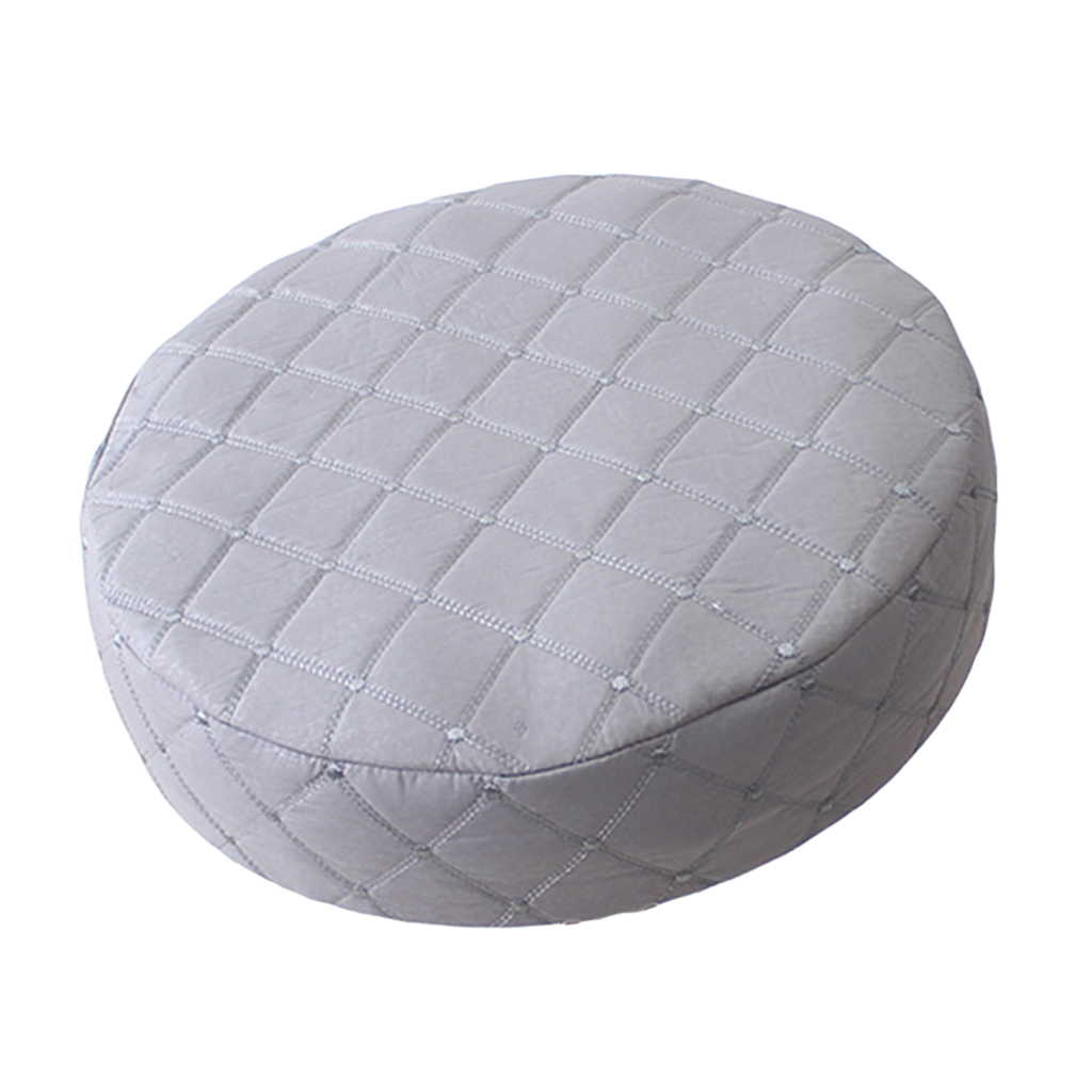 15-16inch 40cm Stretch Round Bar Stool Cover Chair Cushion Pad Sleeve Cover 6 Colors Available