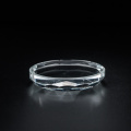 Crystal Glass Pad Eyelash Glue Holder Clear Eyelashes Extension Tool Reusable Women Practical Lash Holder Round Shape