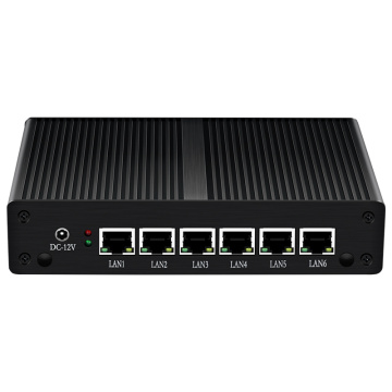 Firewall Appliance Intel Core i3 5010U Mini PC 6x Gigabit Ethernet HDMI Support WiFi 4G LTE Pfsense OPNsense Router