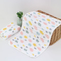Kids Towel 3 Layers Baby Muslin Cotton Gauze Bath Towel Soft Face Towel For Newborns