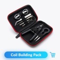 X9 Mini Case Coil DIY Tool Kit Bag Tweezers Plier Coil Jig Winding For Box Mod Electronic Cigarette Vaper Accessories