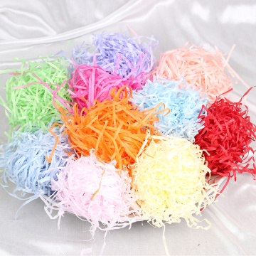 100g/bag DIY Paper Raffia Shredded Crinkle Paper Confetti Gifts/Box Filling Material Wedding Decoration Birthday Party Supplies