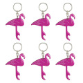 Swatom Flamingo Style Bottle Opener Key Tag