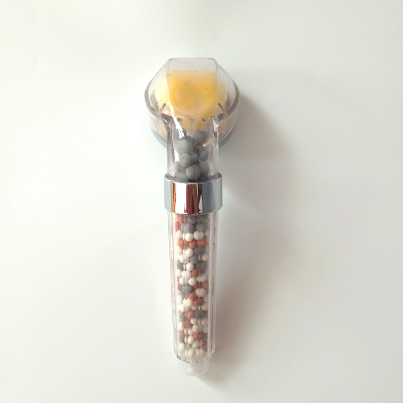 Zloog New Aroma Filter Shower Head Vitamin/Lemon/Lavender/Rose/Jasmine Fragrance Saving Water High Pressure Bathroom Shower Set