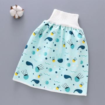 New Comfy Children's Adult Diaper Skirt Shorts Childrens Reusable Shorts Skirt Diapers Waterproof Cloth Diaper Pants Absorb X9E7