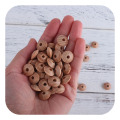 1000Pcs Abacus Beads Baby Wooden Teether Natural Lentil Beads Beech Balls Perle DIY Teething Necklace Nursing Toy