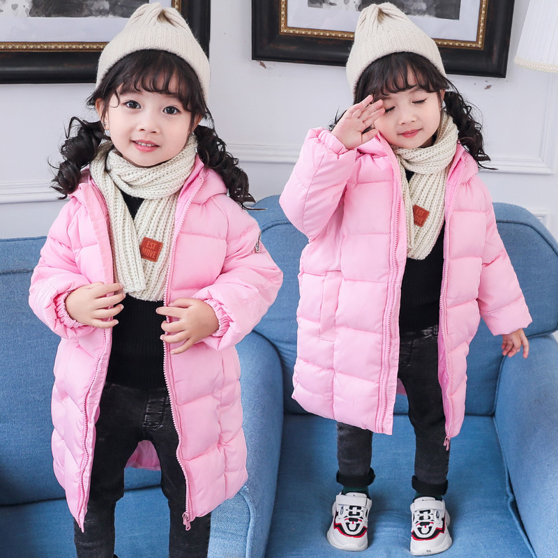 Boys Winter Jackets for Girls Kids Warm Down Parkas Children Hooded Coats Kids Thick Outdoor Outwear 2-12Y Toddler Winter Coat