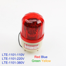 AC220V 110V 380V engineering signals Warning alarm rotating traffic light police siren without sound S-100 LTE-1101