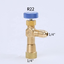 Fluorine Liquid Safety Valve R410 R22 Refrigerant Adapter