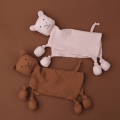 2021 Cute Organic Muslin Soft Blanket Animal Toy Baby Plush Toy Handkerchief Appease Towel A2UB