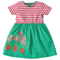 Bear Leader Girls Dresses 2020 New Brand Princess Girls Clothing Stripe Design European and American Style Clothes For Baby Girl