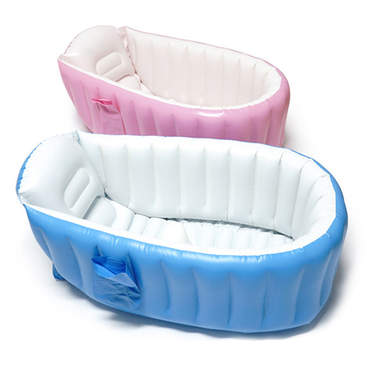 Amazon Portable Indoor Folding Tub Inflatable Baby Bathtub 1