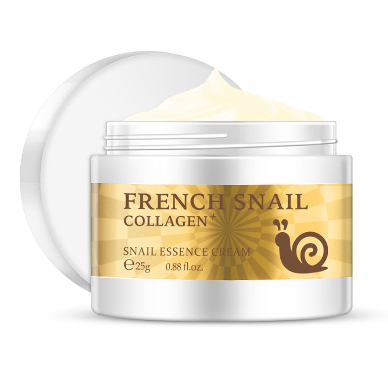 25g Anti Wrinkle Snail Essence Face Cream Hyaluronic Acid Anti-Aging Moisturizing Nourishing Collagen Serum Skin Care Lotion