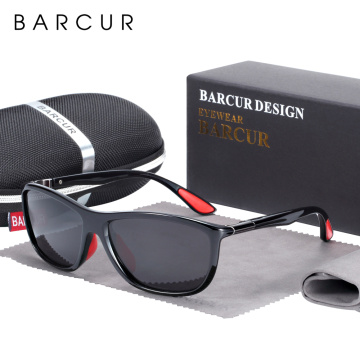 BARCUR Sports Sunglasses Men Night Vision Glasses Shades for Women lunette de soleil femme