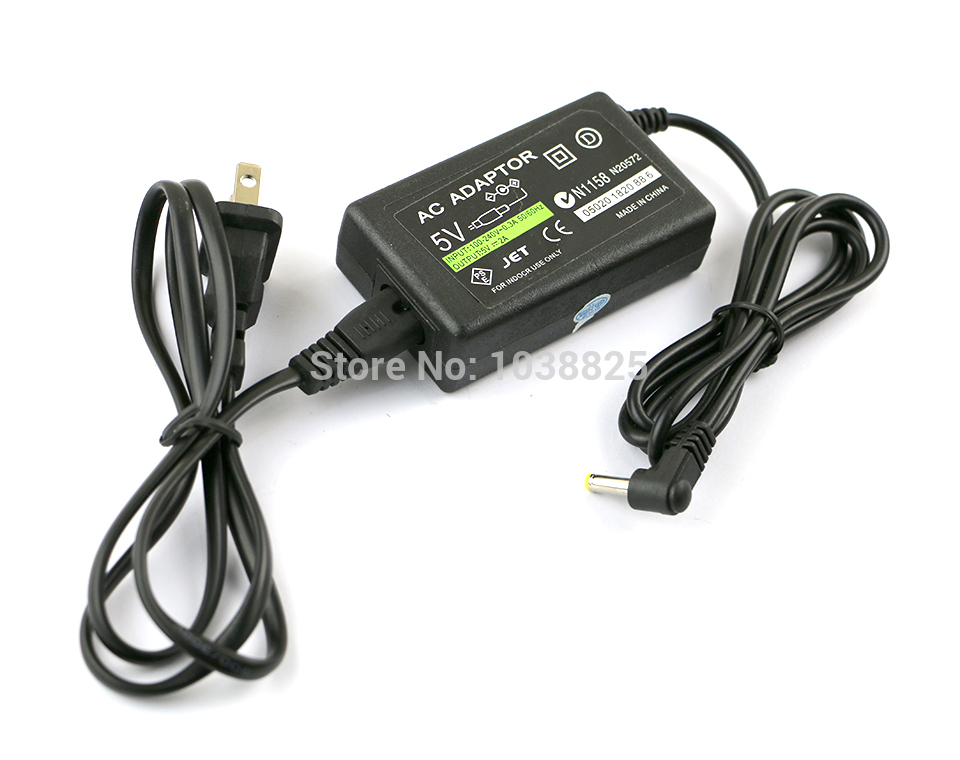 EU/US Plug 5V Home Wall Charger Power Supply AC Adapter for PlayStation Portable PSP 1000 2000 3000 Charging Cable Cord