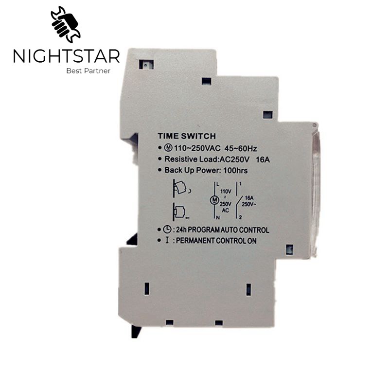 SUL 180A 15 Minutes Mechanical Timer 24 Hours Programmable Din Rail Timer Time Switch Relay Measurement Analysis Instruments