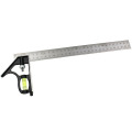 1PC 300mm (12 ") Adjustable Engineers Combination Try Square Set Right Angle Ruler Level Free Shipping