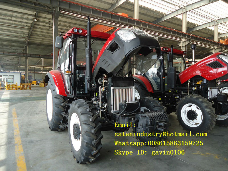 The Prodcution Line Of Large Farm Tractor 130hp