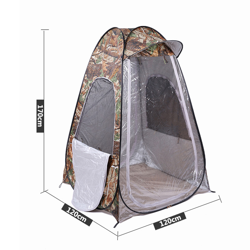 Camouflage Portable Privacy Shower Toilet Camping Pop Up Tent photography tent movable outdoor winter fishing tent with cap