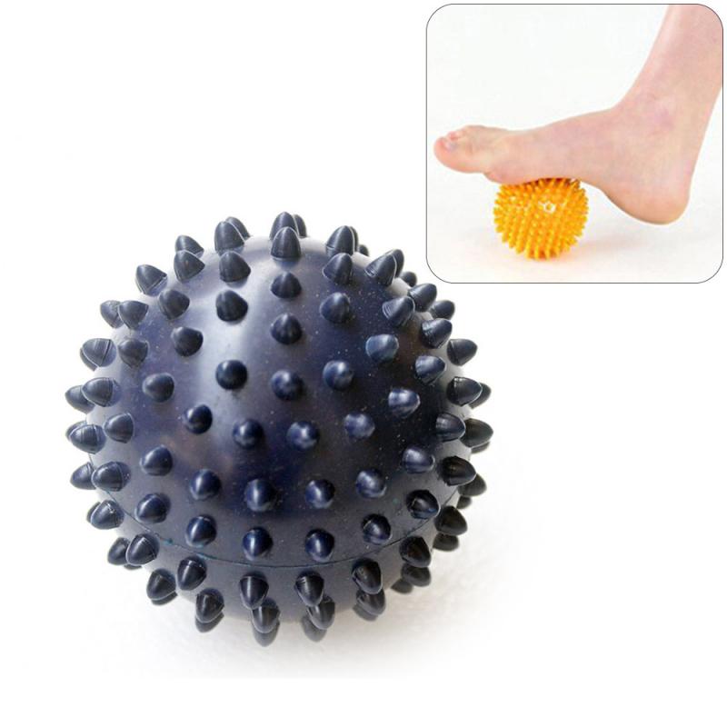 7cm Spiky Massage Ball Hand Foot Body Pain Stress Massager Relief Trigger Point Health Care Sport Toy Random Color Hot Yoga Ball