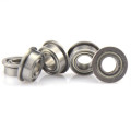 100pcs miniature flanged bearing MF126ZZ 6*12*4 mm LF-1260ZZ flange deep groove ball bearings 6mmx12mmx4mm