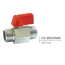 Brass mini ball valve CK-B600MM 1/4