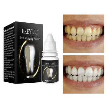 BREYLEE White Tooth Cleaning Tooth Whitening Products Oral Hygiene Cleaning Serum Plaque Removal Tobacco Tea Stains Dental Care