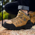 Men Women High Top Hiking Shoes 2020 Durable Waterproof Anti-Slip Outdoor Trail Climbing Trekking Shoes Military Tactical Boots