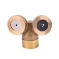 New Style 1/2/3/4 Nozzles Brass Agricultural Misting Spray Nozzle Garden Irrigation Sprinkler System