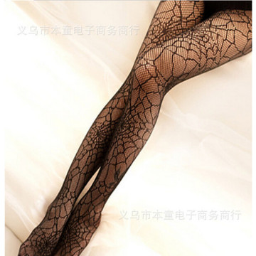 2 pieces New Hot Women Sexy Black Spider Web Fishnet Pantyhose Ladies Stockings Tights Sheer for girls 2021