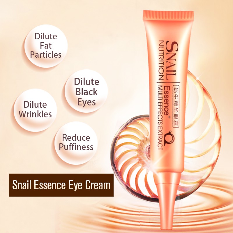 LAIKOU Snail Eye Essence Beauty Skin Care Eye cream faced Aging Anti Wrinkle Remove Dark Circle Eye Care