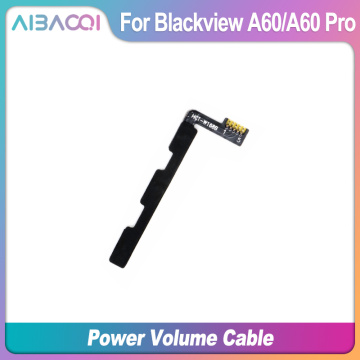 AiBaoQi New Original Main Blackview A60 power on/off+ volume FPC Key up/down button flex cable FPC For Blackview A60 Pro Phone